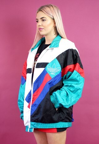 VINTAGE 90'S ADIDAS SHELL BOMBER JACKET