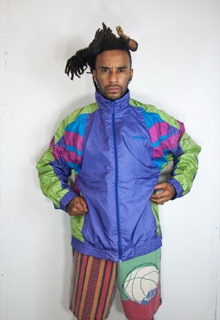 ADIDAS EMBROIDED TRACKSUIT JACKET