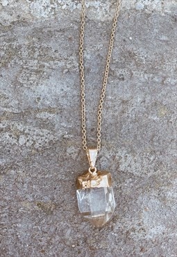 The SunChild necklace (Clear Quartz)