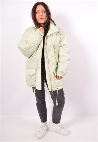 VINTAGE ELLESSE PADDED JACKET GREEN