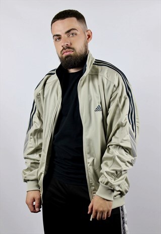 VINTAGE ADIDAS TRACK TOP JACKET 90S SZ D6