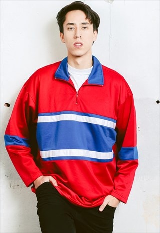 VINTAGE TRACK JACKET SWEATSHIRT