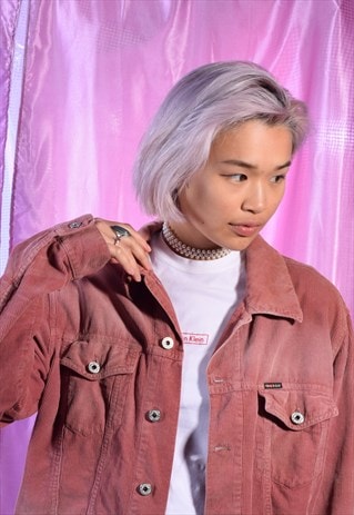 VINTAGE ENERGIE DUSTY RED CORDUROY JACKET