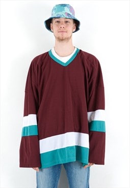 Crossbar by the sock man 2xl vintage 19 hockey Jersey Shirt