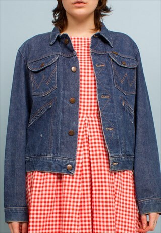 RARE VINTAGE WRANGLER SELVEDGE DENIM JACKET