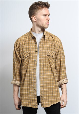 VINTAGE CORDUROY CORD SHIRT