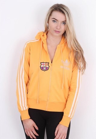 VINTAGE FC BARCELONA ADIDAS TRACK JACKET