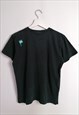 VINTAGE Y2K QUIKSILVER RAVE FESTIVAL GRUNGE T-SHIRT BLACK