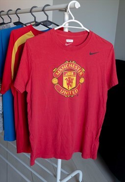 Nike logo Manchester United tshirt