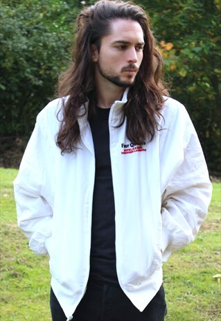 VINTAGE 90S FOUR QUEENS HOTEL/CASINO LASVEGAS JACKET - LARGE