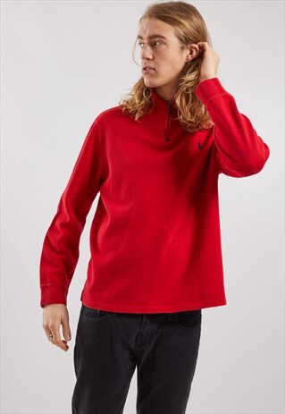 VINTAGE RALPH LAUREN 1/4 ZIP SWEATSHIRT