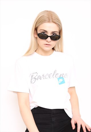 VINTAGE 90S NIKE WHITE LOGO TOP T-SHIRT