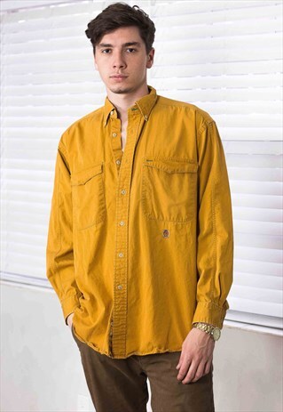 VINTAGE TOMMY HILFIGER SHIRT LOGO 90S M 13.6