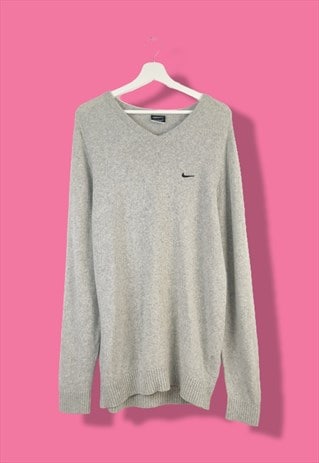 VINTAGE NIKE JUMPER GOLF IN GREY L