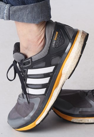 ADIDAS GLIDE BOOST TRAINERS UK 11 , US 11.5, (A53A)
