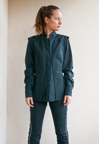NEW SPORTMAX CONSTRUCTED DESIGN SHIRT