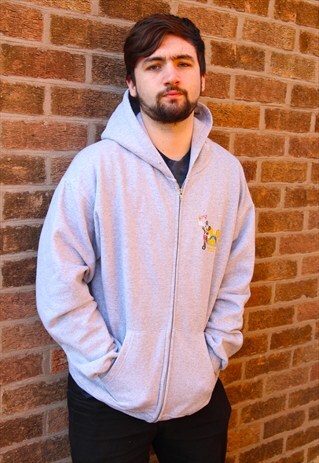 VINTAGE DISNEY ZIP UP HOODIE MICKEY MOUSE