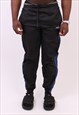VINTAGE BLACK ADIDAS JOGGERS