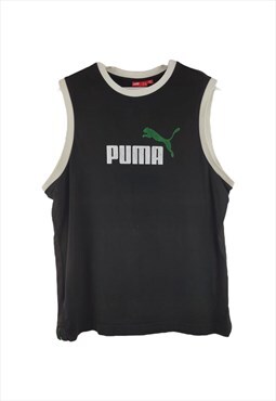 Vintage Puma Sport T-Shirt in Black L