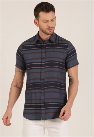 SUTTON MULTI COLOR HALF SLEEVE SHIRT