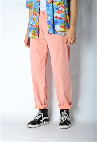 VINTAGE 90S PASTEL PEACH DIESEL JEANS