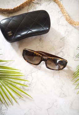 Vintage Chanel Tortoiseshell Sunglasses