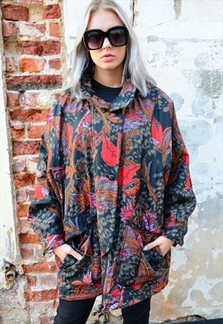 VINTAGE ABSTRACT PATTERN JACKET