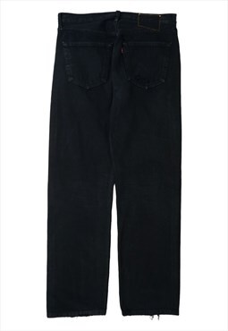 Vintage Levis 501 Black Straight Jeans Mens