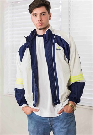 VINTAGE ADIDAS JACKET LOGO 90S XL 15.5