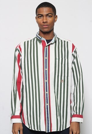 VINTAGE TOMMY HILFIGER STRIPE SHIRT