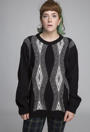 VINTAGE GRANDAD JUMPER