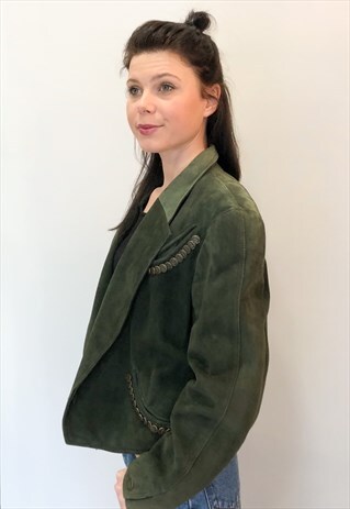 VINTAGE 80'S SUEDE JACKET