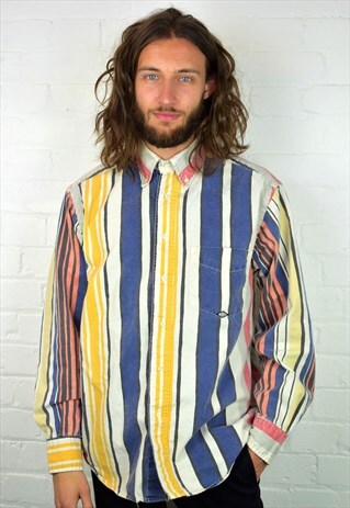 VINTAGE 90'S STRIPED SHIRT