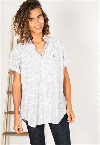 VINTAGE 80S POLO RALPH LAUREN SHIRT / R0091