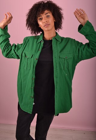 GREEN RALPH LAUREN SHIRT GRL3463