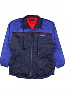 Vintage 90's Reebok Puffer Jacket Reebok Classic Zip Up