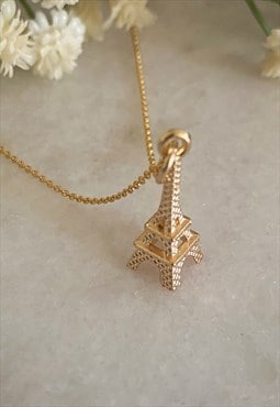 Eiffel Tower Necklace 
