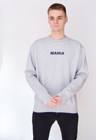GREY MANIA (NAVY) SWEATSHIRT