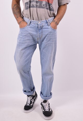 VINTAGE ARMANI STRAIGHT JEANS BLUE