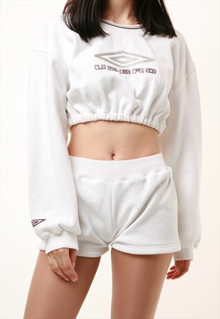 VINTAGE UMBRO REWORK CROP TOP SHORTS RW38
