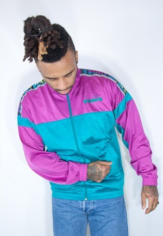 DIADORA VINTAGE JACKET PURPLE