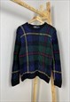 Vintage 90s POLO RALPH LAUREN Hand Knit Sweater Size M