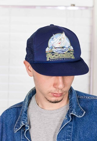 VINTAGE FLORIDA SUNSHINE STATE CAP LOGO 90S ONE SIZE 2.2
