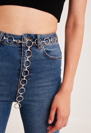 90'S CHAIN BELT - SILVER