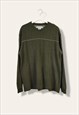 Vintage Columbia Sweatshirt Y2K in Green L