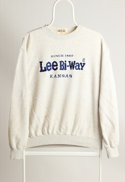 Vintage Lee Bi-Way Crewneck Sweatshirt Grey