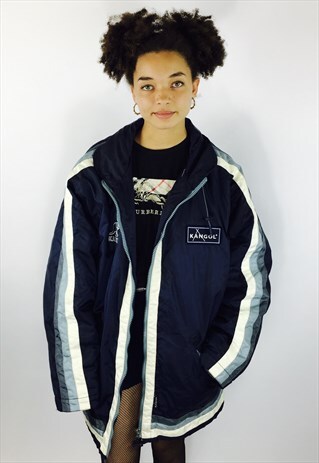 KANGOL OVERSIZED PUFFER COAT