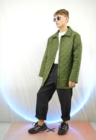 GREEN VINTAGE OVERSIZE JACKET