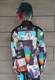 PRIDE LONG SLEEVE SHIRT LGBT SUPPORT GAY BLOUSE IN RAINBOW