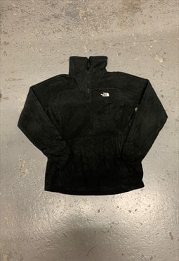The North Face Fleece 1/4 Zip Pullover Sweatshirt with Logo